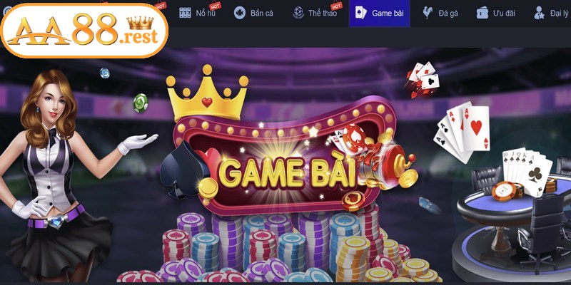 Sảnh game bài cung cấp đa dạng các dòng game từ truyền thống đến hiện đại