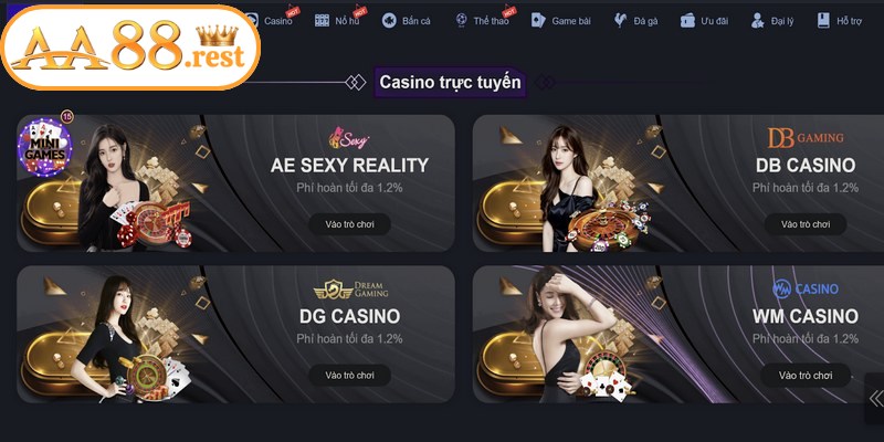 Giới thiệu AA88 về sứ mệnh phục vụ cộng đồng người chơi